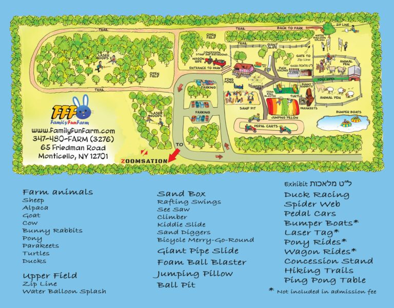 MAP - Family Fun Farm